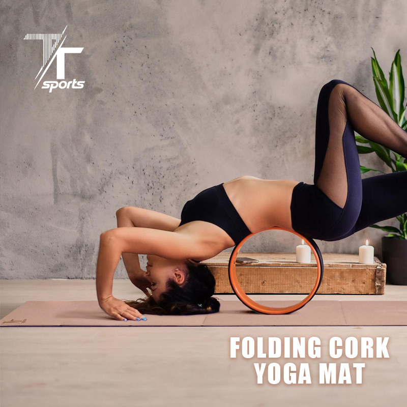 foldable pilates mat cork
