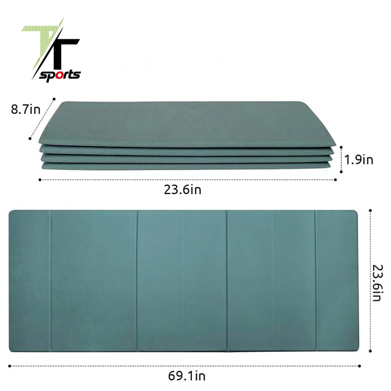 Leathaire Foldable Yoga Mat