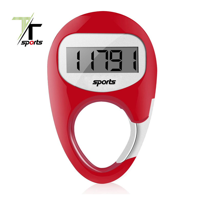 Digital Pedometer with Carabiner