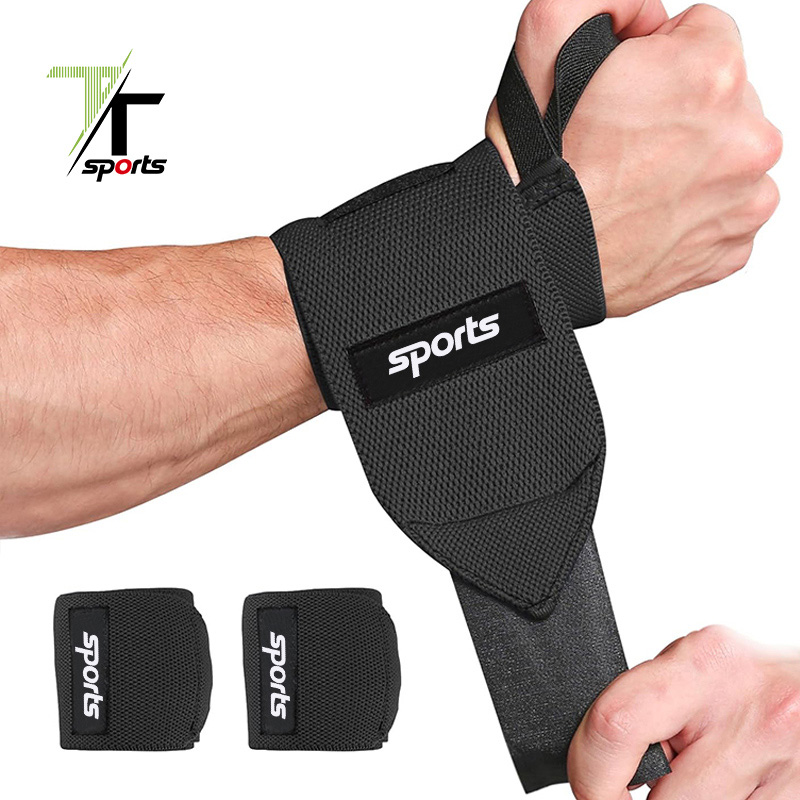 Elastic Wrist Wraps For Weightlifting