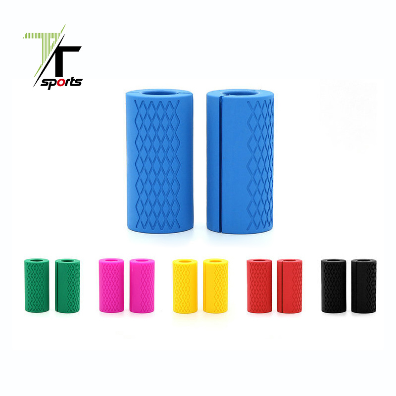 Premium Rubber Barbell Grip Sleeves