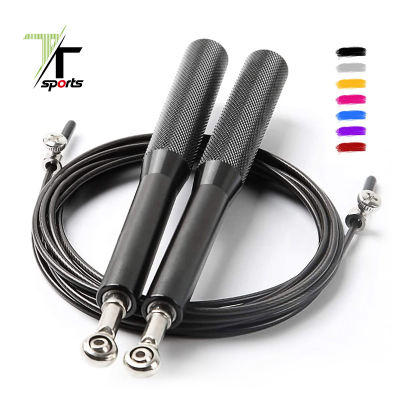 Adjustable fitness skipping training rope