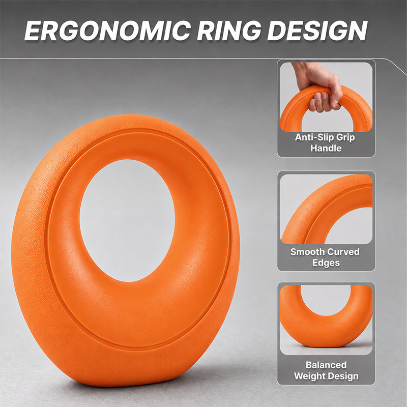 Silicone Moon Shaped Soft Kettlebell